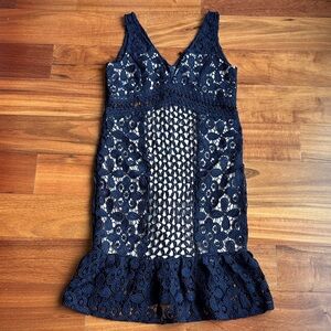 Lace cocktail dress